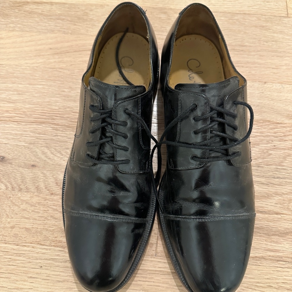 Men’s Cole Haan Black Leather Dress Shoes